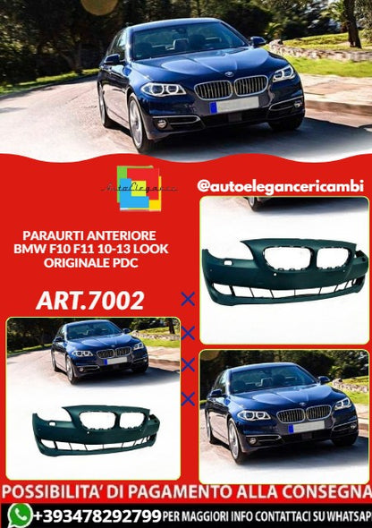 💕ART.6990 PARAURTI ANTERIORE ADATTO PER BMW F10 F11 10-13 ORIGINALE💕