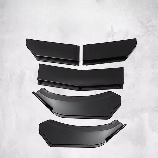 💫ART.7281 5 pezzi Splitter Anteriore in ABS per BMW Z4 E85 2002-2008💫