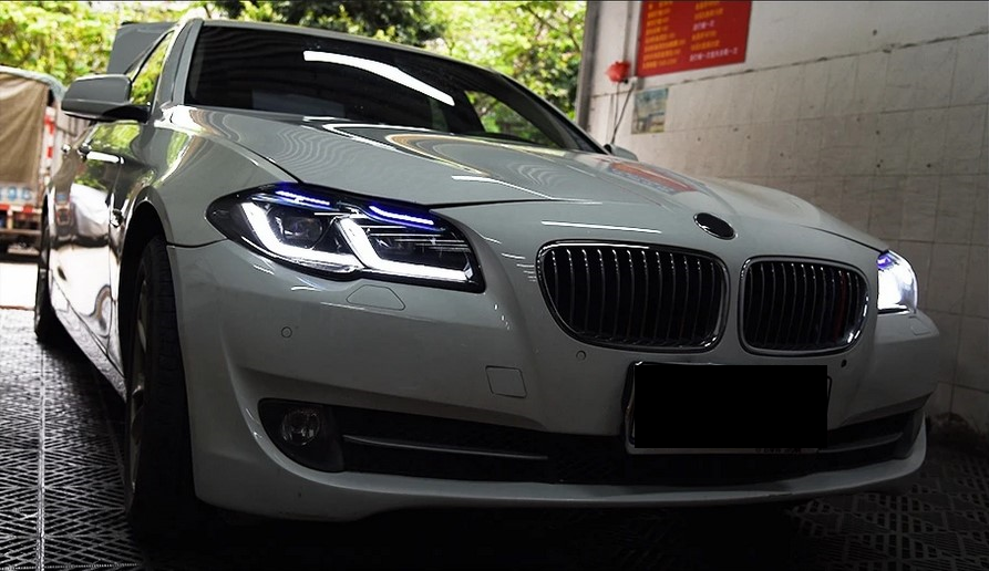💕ART.7634 FARI FULL LED DRL adatti per BMW Serie 5 F10 / F11 10-13💕