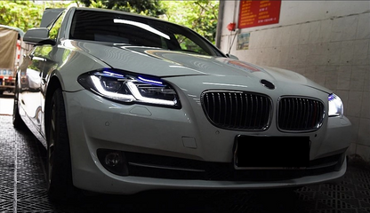 💕ART.7634 FARI FULL LED DRL adatti per BMW Serie 5 F10 / F11 10-13💕