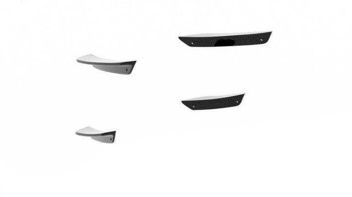 Paraurti anteriori (Canards) Audi RS3 Sportback 8Y Facelift