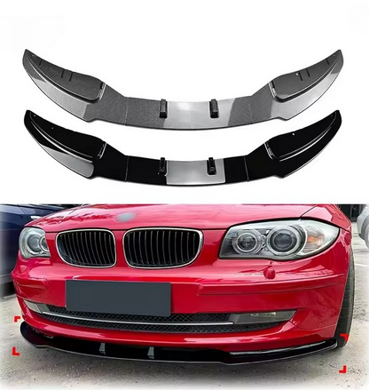 💫ART.8067 Splitter LCI (ABS) in Carbonio per 3X 2005-2011 per BMW Serie 1💫