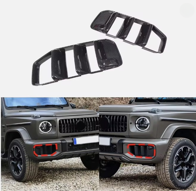 💫 Griglia di aspirazione dell'aria in carbonio per Mercedes Classe G W465 G63 2025+💫