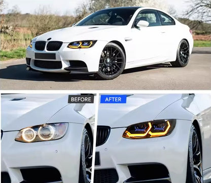 💫Fari Anteriori LED per BMW Serie 3 E92 E93 E90 M3 2007-2010💫