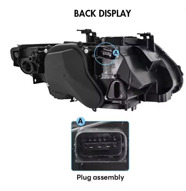 💫Fari Anteriori LED per BMW Serie 3 E92 E93 E90 M3 2007-2010💫