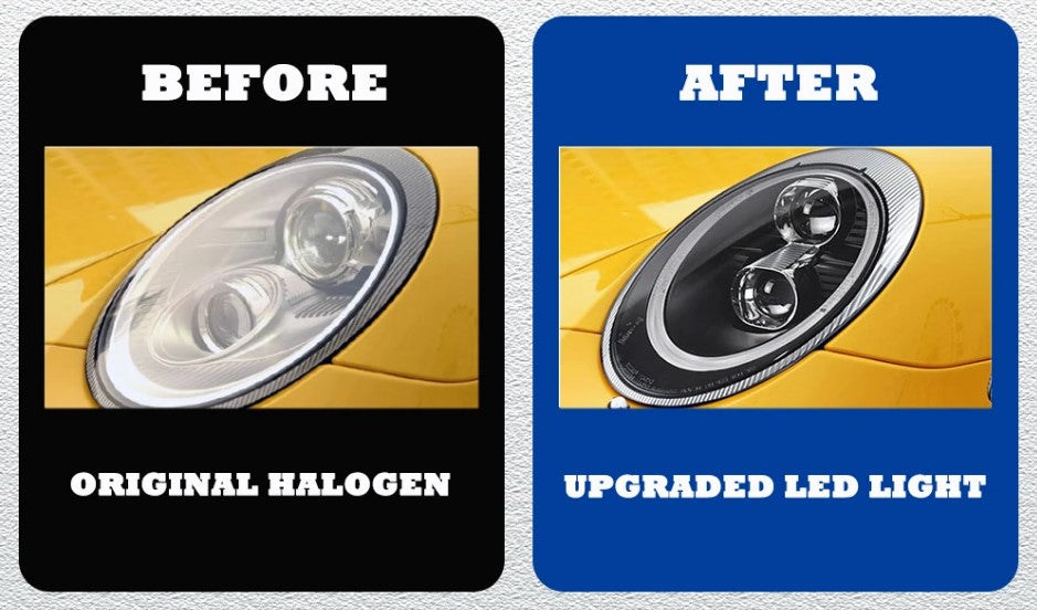 💫Fari Anteriori Full LED per Porsche 911 997 2005-2009💫