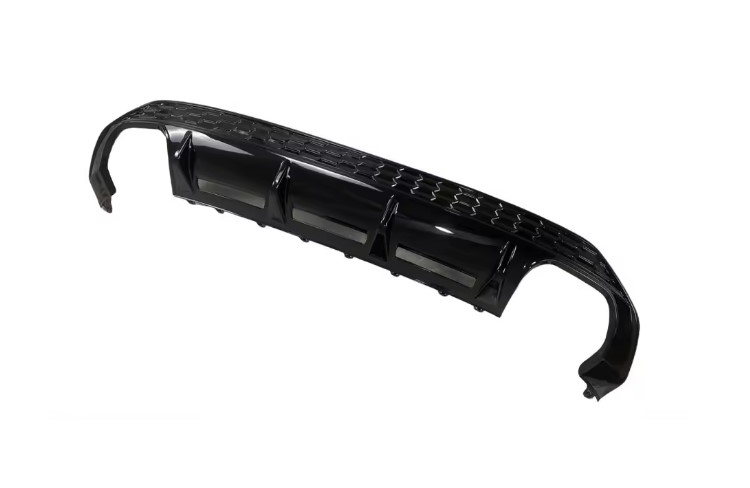 💫Diffusore posteriore Nero Lucido per Audi S3 e A3 S-Line 8Y Sportback 2020-2023💫