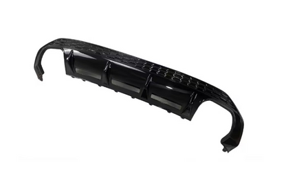 💫Diffusore posteriore Nero Lucido per Audi S3 e A3 S-Line 8Y Sportback 2020-2023💫