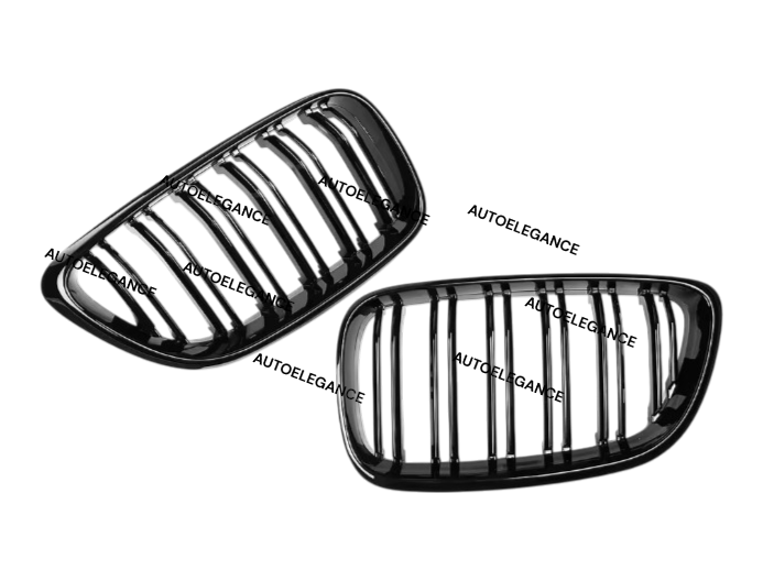 💫Set Griglia Anteriori Nero Lucido per BMW Serie F22 F23 2 2014-2018 💫