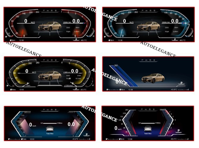💫 VIRTUAL COCKPIT per BMW Serie 5/6/7 - X3/X4/X5/X6 2009-2017💫