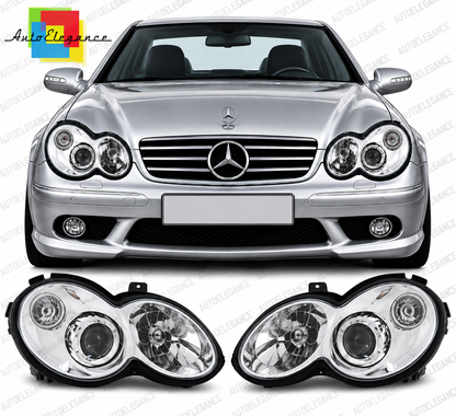 💕ART.3055  FARI ANTERIORI ADATTO  PER  MERCEDES CL203 C-KLASA 00-04💕