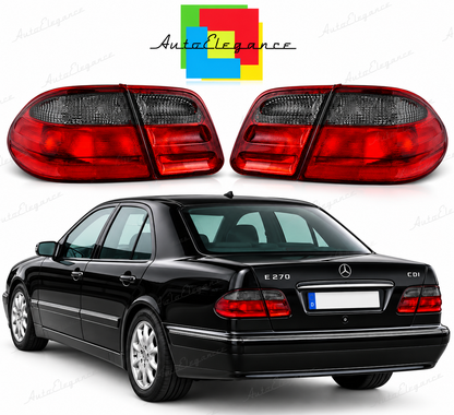 👉Fanali posteriori rossi fumé adatto per Mercedes W210 Classe E 95-03.02👈