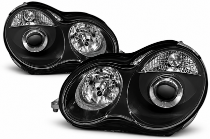 💕ART.10586  FARI ANTERIORI ADATTO  PER MERCEDES CLASSE C W203 2000-2004💕