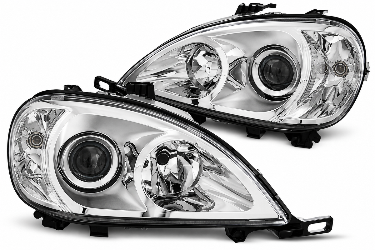 💕ART.10587 FARI  ANTERIORI ADATTO  PER MERCEDES W163 ML M-KLASA 03.98-08.01💕