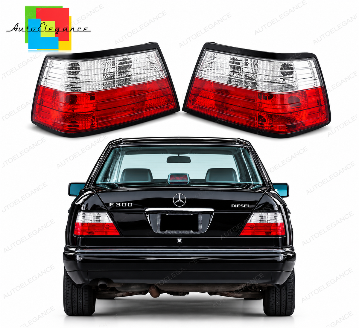 👉Fanali posteriori rossi e bianchi adatto per W124 Classe E 01.85-06.95👈