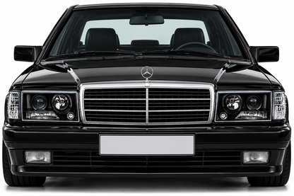 💕ART. 1611 FARI ANTERIORI ADATTO PER MERCEDES 190 W201 1982-1993 NERI💕