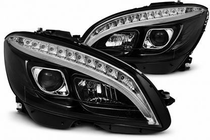 💕ART.10590 FARI  ANTERIORI ADATTO  PER MERCEDES CLASSE C W204 07-10💕