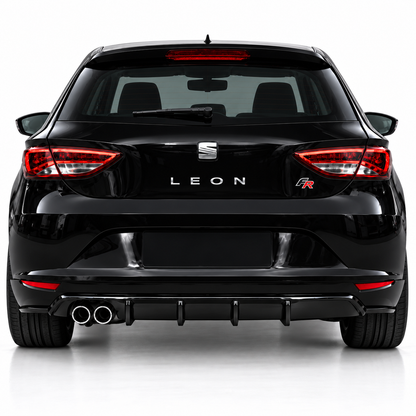 👉Diffusore posteriore adatto per Seat Leon FR Mk3 (2012-2016)👈