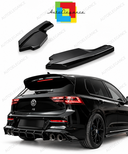 👉Splitter Laterali Paraurti Posteriore adatto per VW Golf Mk8 R (2020-2024)👈