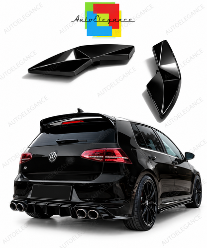 👉Splitter Laterali Posteriore adatto per VW Golf Mk7 R (2013-2016)👈