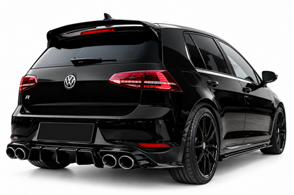 👉Splitter Laterali Posteriore adatto per VW Golf Mk7 R (2013-2016)👈