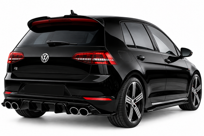 👉Splitter Laterali Posteriore adatto per  VW Golf Mk7 GTI (2013-2016)👈