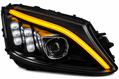 💕ART.10596 FARI  ANTERIORI ADATTO  PER MERCEDES CLASSE C W205 14-18C💕