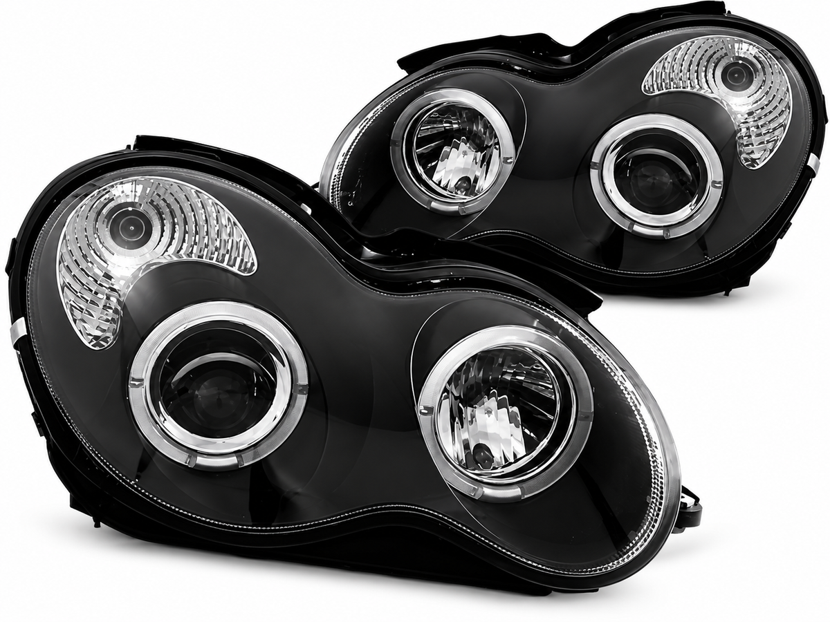 💕ART.10598 FARI ANTERIORI ADATTO PER MERCEDES W203 C-KLASA 07.00-03.04💕