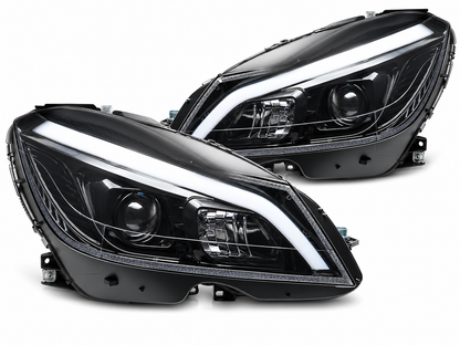 💕ART.10599 FARI  ANTERIORI ADATTO  PER MERCEDES CLASSE C W204 11-14💕