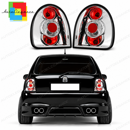 👉Fanali posteriori cromati adatto per OPEL CORSA B 02.93-10.00 3P👈