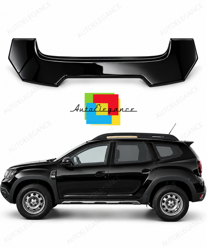 👉SPOILER TETTO ADATTO PER DACIA DUSTER 2 II 18+LOOK SAFARI DESIGN NERO LUCIDO👈