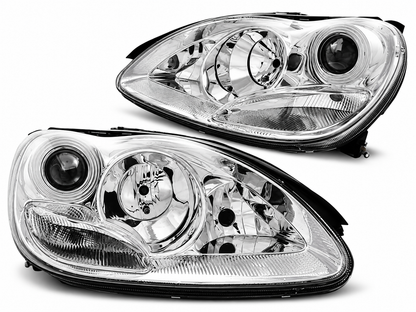💕ART.10603 FARI ANTERIORI ADATTO PER MERCEDES W220 S-KLASA 09.98-05.05💕