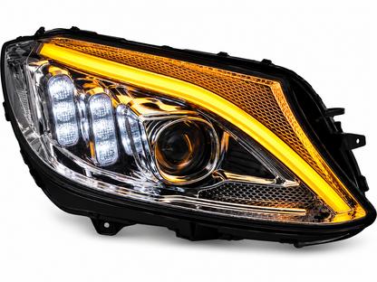 💕ART.10604 FARI ANTERIORI ADATTI  PER MERCEDES CLASSE C W205 14-18💕