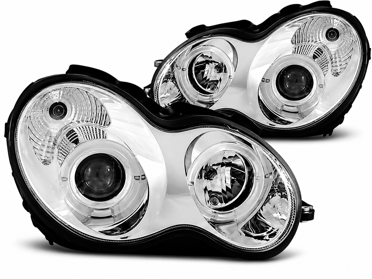 💕ART.10605 FARI ANTERIORI ADATTO PER MERCEDES W203 C-KLASA 07.00-03.04💕