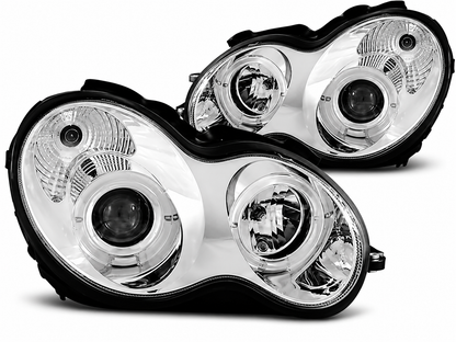 💕ART.10605 FARI ANTERIORI ADATTO PER MERCEDES W203 C-KLASA 07.00-03.04💕