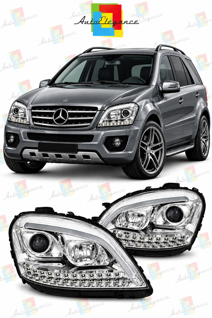 💕ART.10608 FARI ANTERIORI ADATTO PER MERCEDES W164 ML M-KLASA 05-07💕