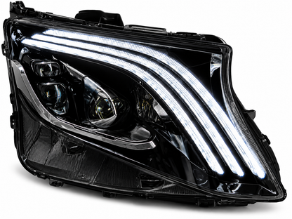 💕ART.10609  FARI ANTERIORI ADATTO PER MERCEDES W222 13-17💕
