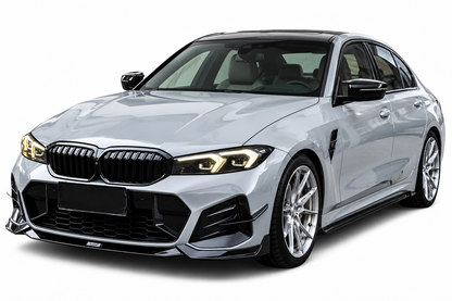 👉Kit Spoiler + Canards Anteriore adatto per BMW Serie 3 G20 LCI M-Sport👈