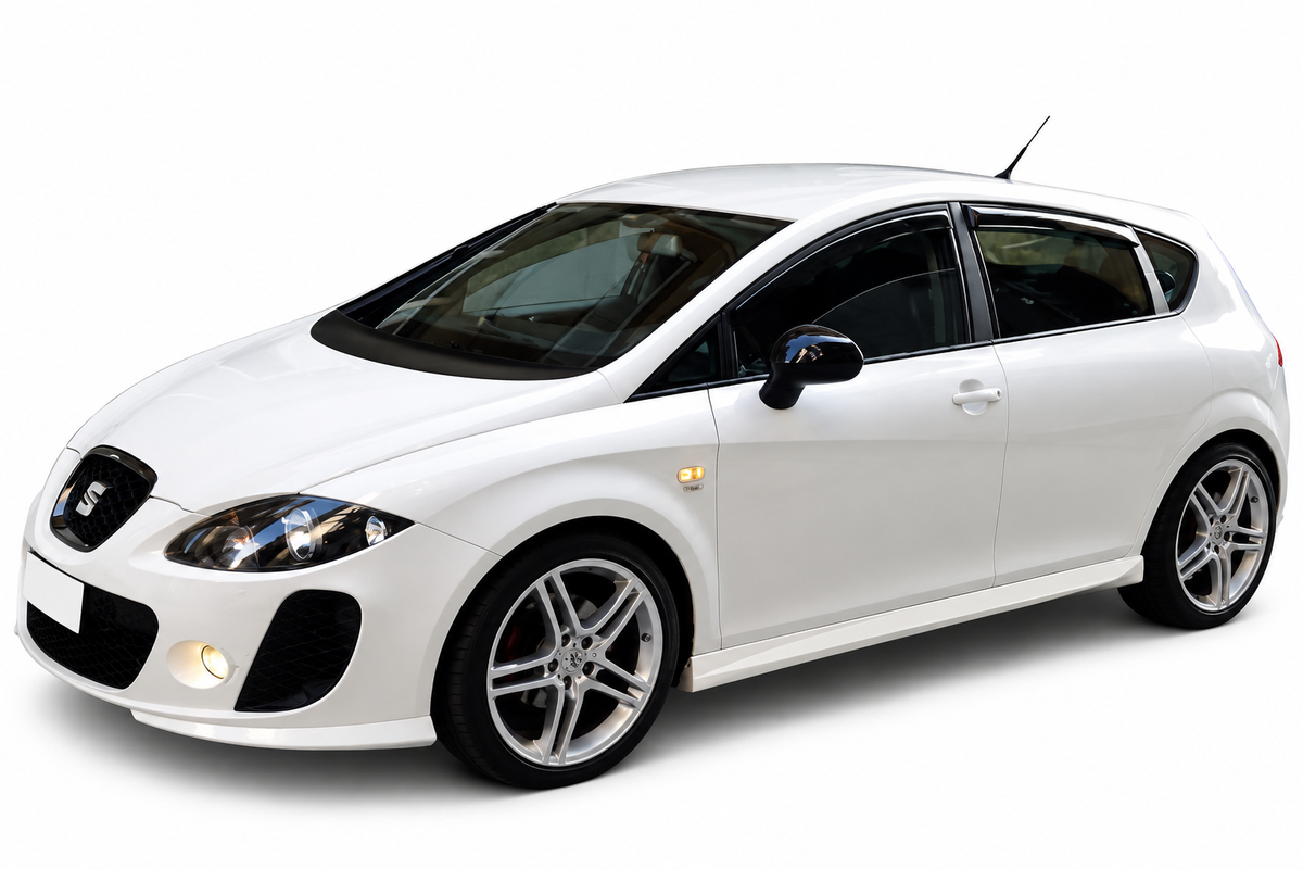 👉0106 Coppia Minigonne Laterali Sportive ABS adatto per Seat Leon 1P 05-12👈