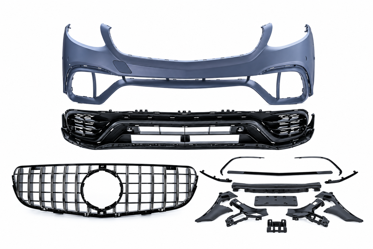 👉Paraurti anteriore con calandra adatto per Mercedes GLC SUV X253 15-19👈