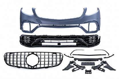 👉Paraurti anteriore con calandra adatto per Mercedes GLC SUV X253 15-19👈