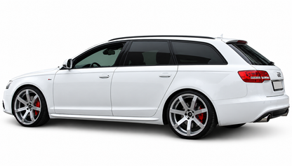 👉2164 Minigonne Laterali Look S-Line adatto per Audi A6 4F Berlina 05-11👈