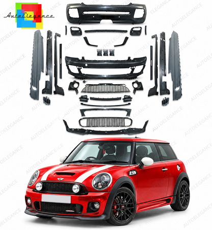 👉ART.9669 Bodykit adatto per MINI R56 Hatchback (06-13) Cooper Look JCW👈
