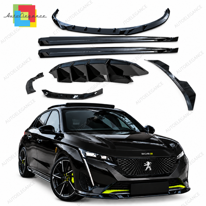 👉ART.10689 BodyKit adatto per Peugeot 308 GT Mk3 Hatchback & SW (2021-)👈