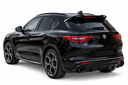 👉Spoiler posteriore adatto per Alfa Romeo Stelvio 16-22 Nero Lucido👈