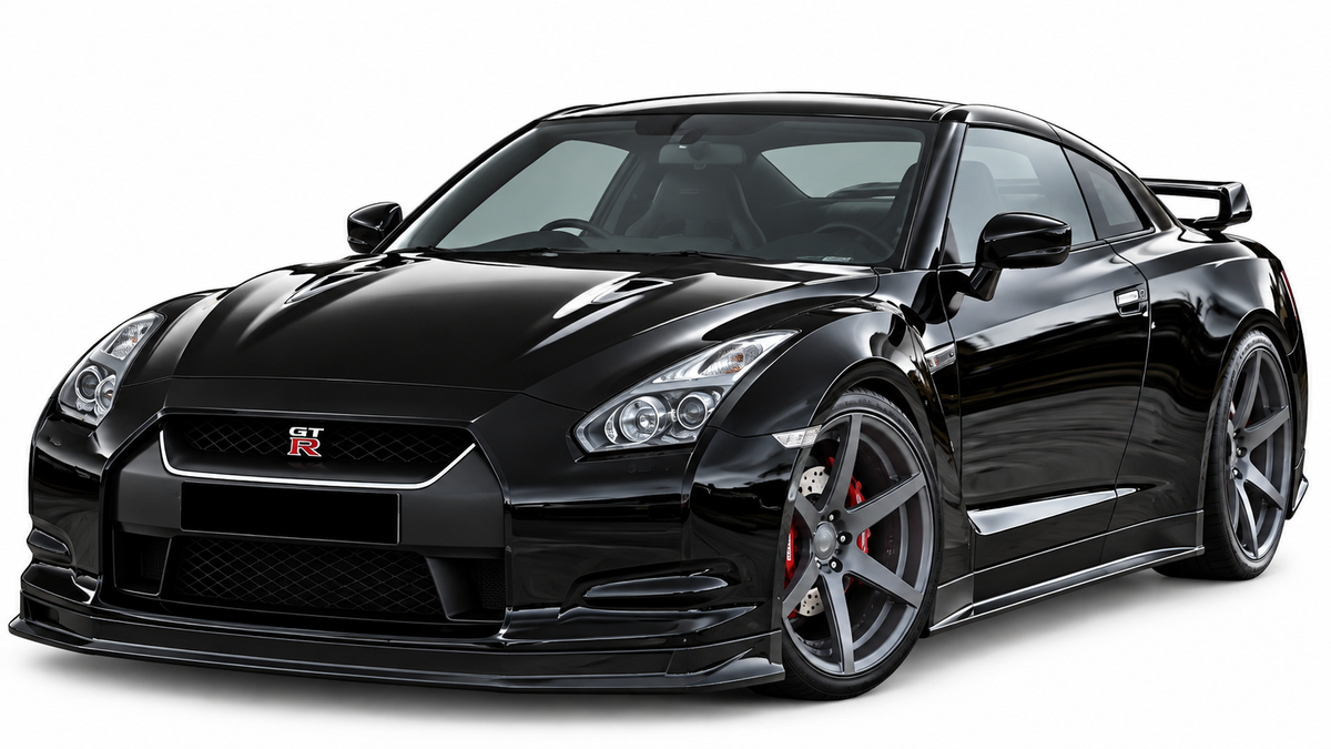 👉SPLITTER PARAURTI ANTERIORE ADATTO PER NISSAN GT-R R35 2007-2010 NERO LUCIDO👈
