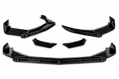 👉Splitter Sotto Paraurti Anteriore ABS Look RS Nero per Audi TT 8N 98-06👈