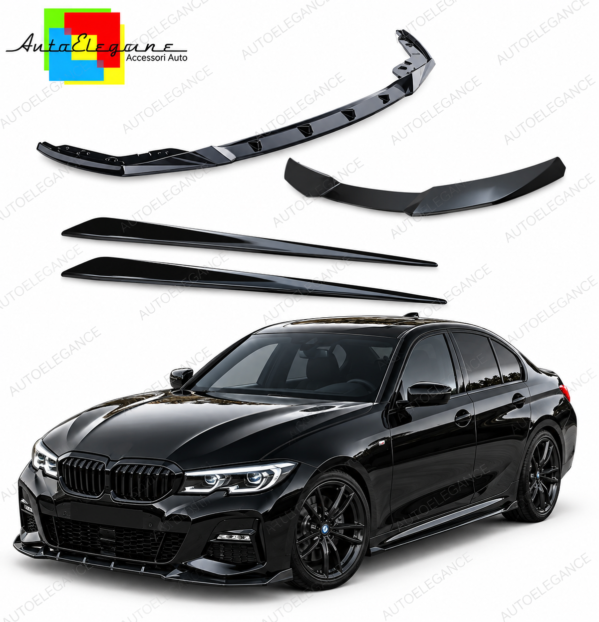 👉ART.10700 Bodykit adatto per BMW 3 Series G20/G21 M-Pack (18-22)👈