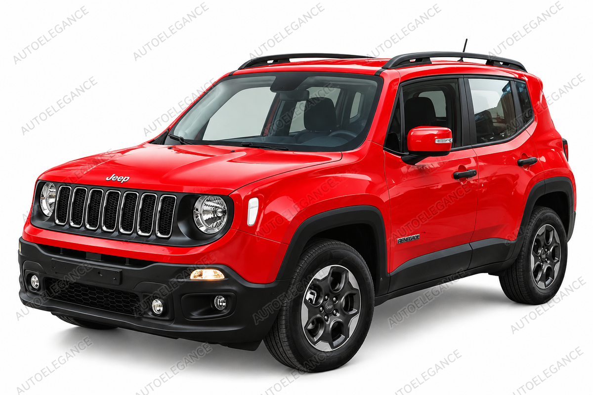 👉ART.0306 BARRE SUL TETTO PER JEEP RENEGADE 14-23 MANCORRENTI NERO👈
