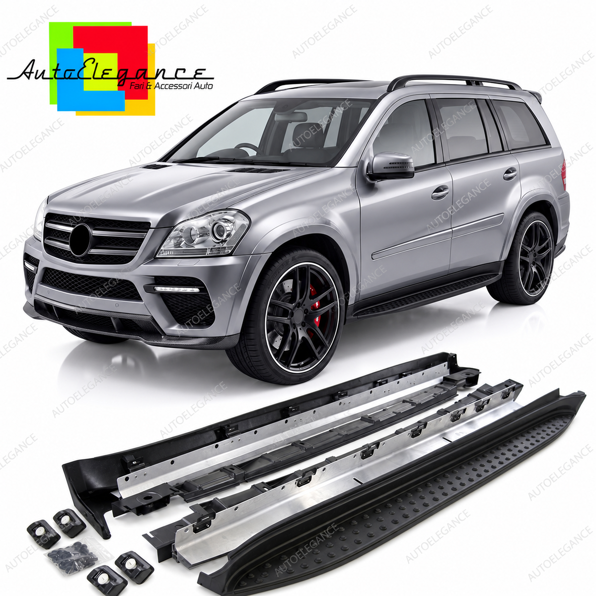 💕ART.10485 PEDANE adatte per Mercedes GL X164 2006-2012💕